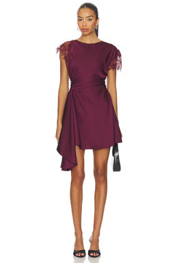 AMUR - Zina Ruched Mini Dress