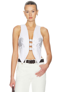 Understated Leather - Party Horse Vest