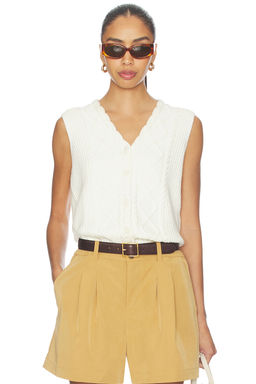 Varley - Tatyana Cable Knit Vest Top