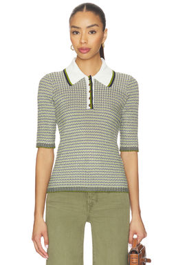 Veronica Beard - Soza Polo Top