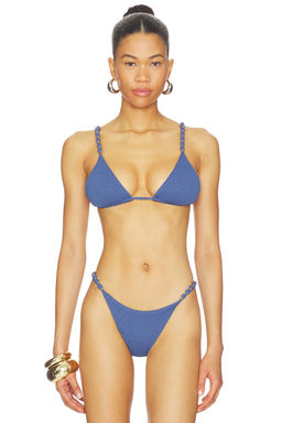 Vix Swimwear - Beads Tri Parallel Bikini Top