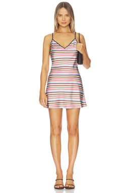 With Harper Lu - Bias Mini Dress