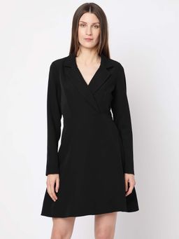 VERO MODA - Black Short Blazer Dress