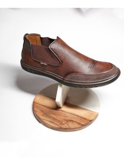 BUCKAROO - Jaripeo JORG Premium Vegan Synthetic Brown Casual Shoes for Men