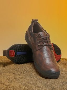 BUCKAROO - NEW BRADLEY Genuine Leather Tan Casual Shoes for Men