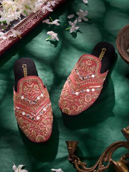 KURRBAT - Women Slip On Round Toe Mules