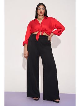 FREAKINS - Dark Siren Curve Wide Leg Adjustable Korean Pants