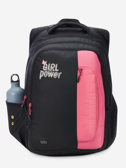 WILDCRAFT - (Wiki) GIRL 4 Coated Backpack Black