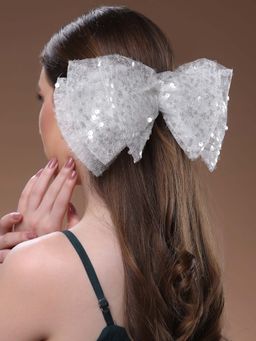 PANASH - White Traditional Hair Clip