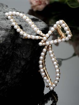 PANASH - White Traditional Hair Clip