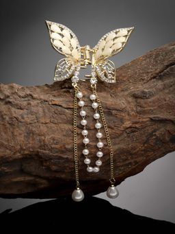 PANASH - White Traditional Hair Clip