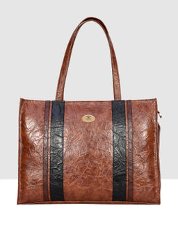 ESBEDA - Tan Stylish Laptop Office Tote Bag