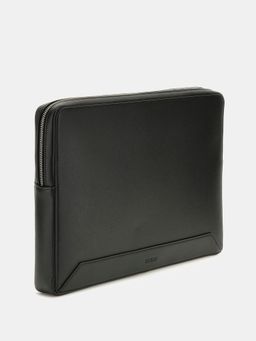 Guess - Black Polyurethane Solid Men Wallet