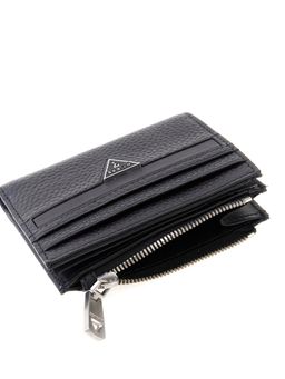Guess - Black Leather Solid Men Wallet