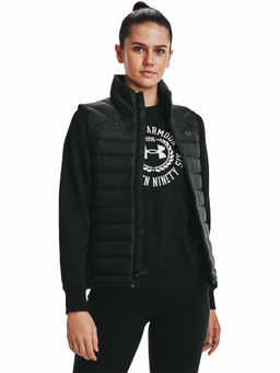 Under Armour - Womens Black Down 2.0 Vest Jacket