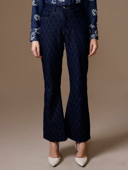 Kazo - Rubix Boot CutJeans - Navy Blue