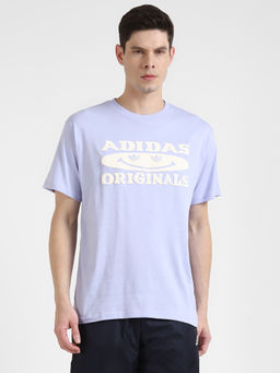 adidas Originals - Og.a.t.t. Smile Purple Casual T-shirt