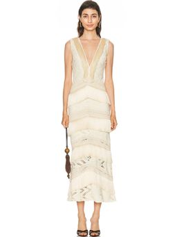 Patbo - Lycra Mesh Dress