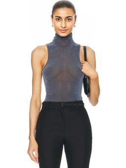 PRISCAVera - Turtleneck Racerback Tank Top