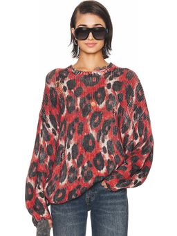 R13 - Printed Oversized Sweater