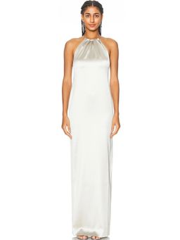 POLO RALPH LAUREN - Corra Stretch Satin Evening Dress