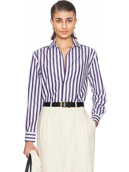 POLO RALPH LAUREN - Capri Button Up Top