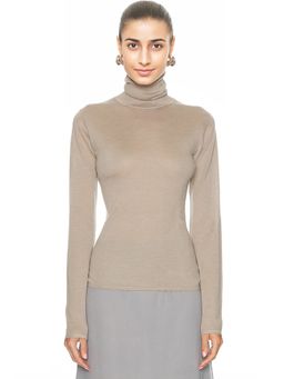 RENGGLI - Cashmere Silk Fitted Turtleneck Sweater