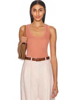 RENGGLI - Scoop Neck Rib Tank