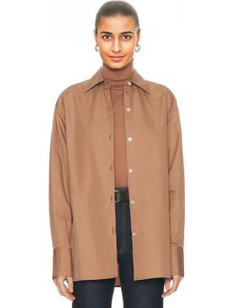 RENGGLI - Cotton Silk Button Up Top