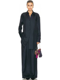 Rohe - Oversized Silk Button Down Top