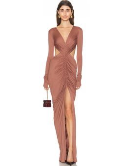 RICK OWENS LILIES - Poppy Long Sleeve Gown