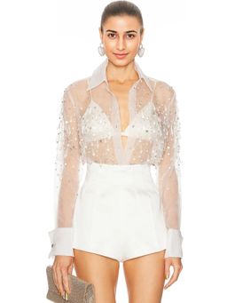 Retrofete - Aubriella Embellished Shirt