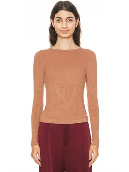 SABLYN - Quincy Long Sleeve Fitted Crewneck Tee