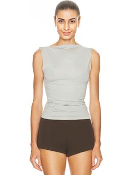 St. Agni - Cupro Jersey Top