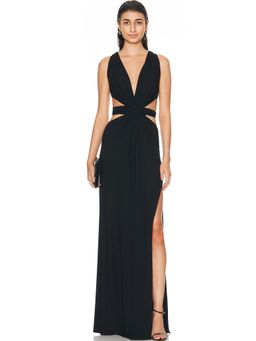 Sid Neigum - 4 Way V-neck Knot Dress