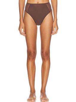 SIR. - Dunes Splice High Cut Brief Bikini Bottom