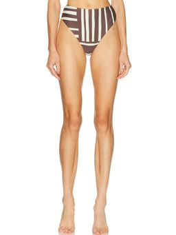 SIR. - Linocut High Cut Bikini Brief