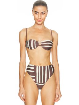 SIR. - Linocut Gathered Bikini Balconette