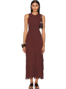 Simon Miller - Za Za Sleevless Knit Fringe Dress