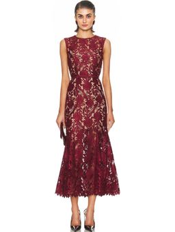 self-portrait - Guipure LaceDress