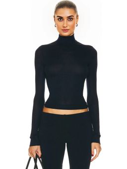 Sprwmn - Mock Neck Top