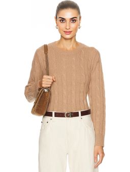 Sporty & Rich - SRC Cableknit Cashmere Sweater