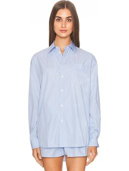 Sporty & Rich - Oversized Button Down Top