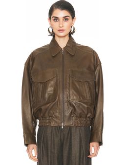 Staud - Eugene Leather Jacket