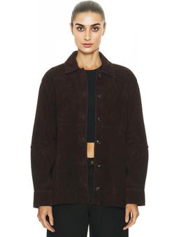 Staud - Josette Suede Shirt
