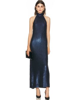 SEV - Sequin Halter Dress
