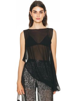 SEV - Silk Side Drape Top