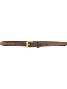 The Row - City Belt in Brown Ang