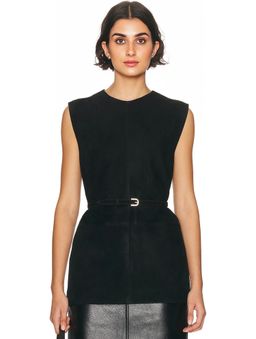 Toteme - Belted Suede Top