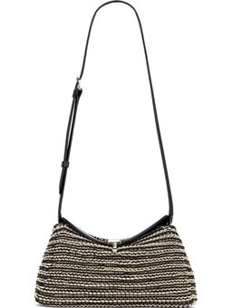 Toteme - T-Lock Woven Leather Clutch